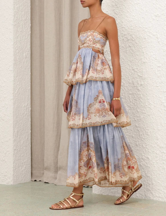 DAYLIGHT TIERED MAXI DRESS