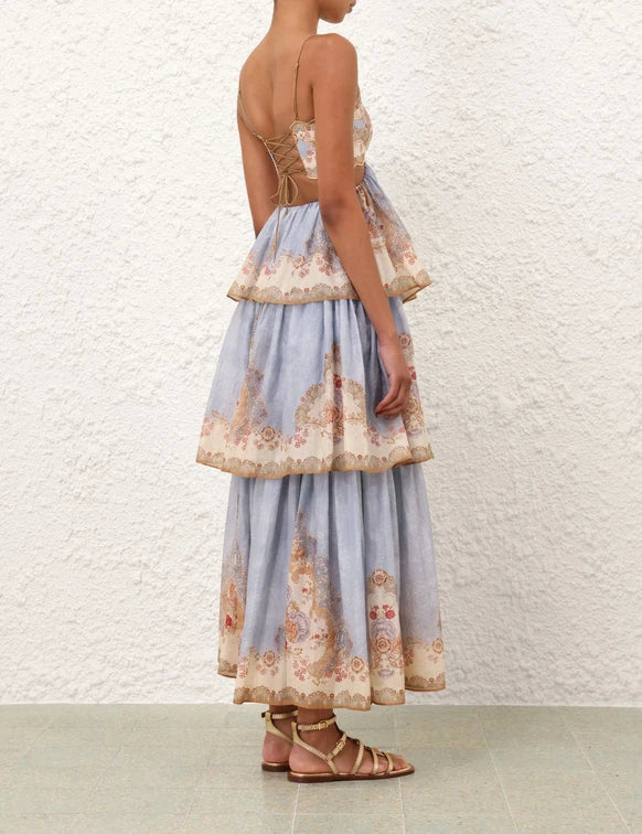 DAYLIGHT TIERED MAXI DRESS