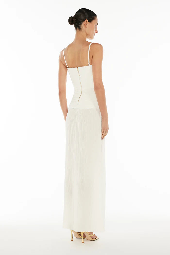 DOUBLE TIME PLEAT DRESS